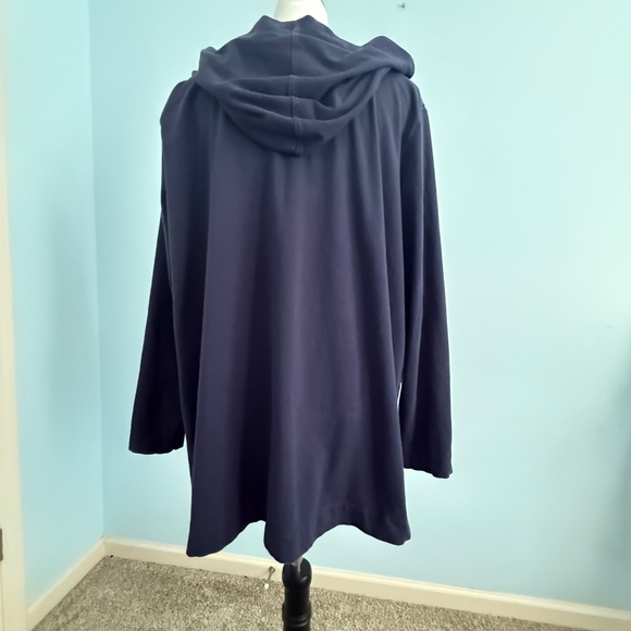 Eileen Fisher Women's Hoodie Jacket Open Front Cardigan Size L - Picture 4 of 8